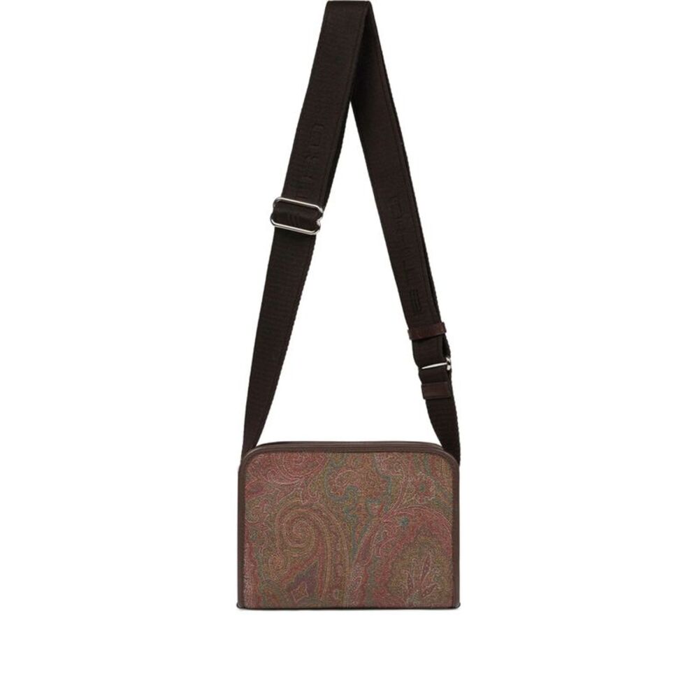 Etro Brown Messenger Bags Men